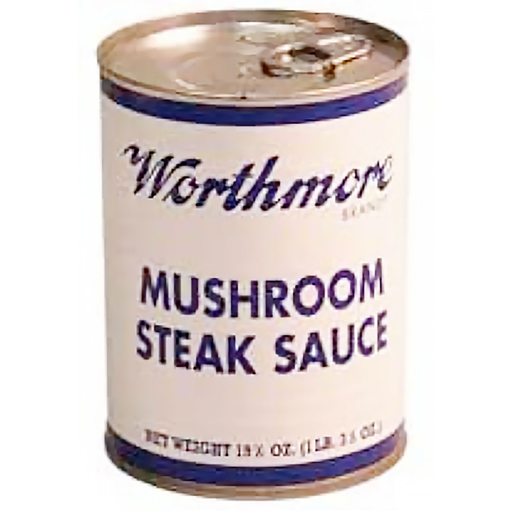 Worthmore Mushroom Steak Sauce 19.5oz Can