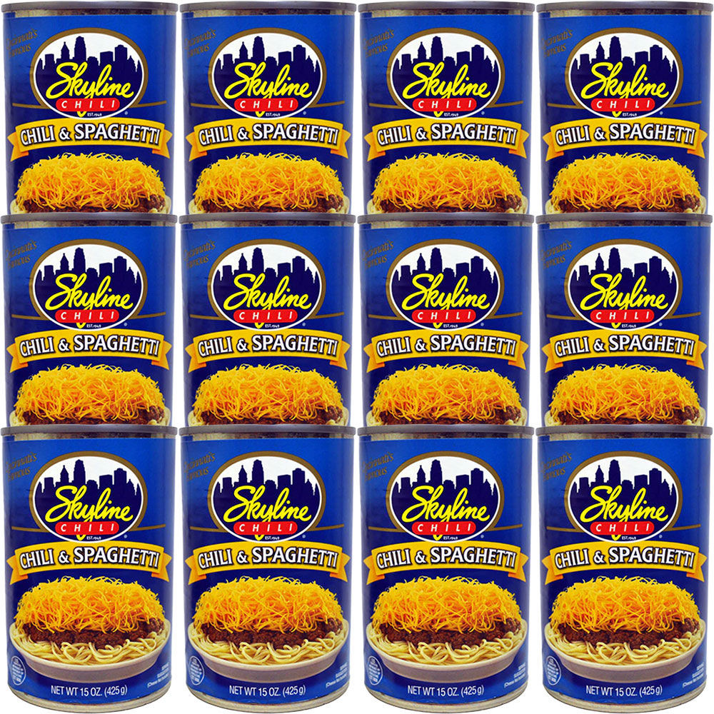 Skyline Chili and Spaghetti 15oz Can 12pk