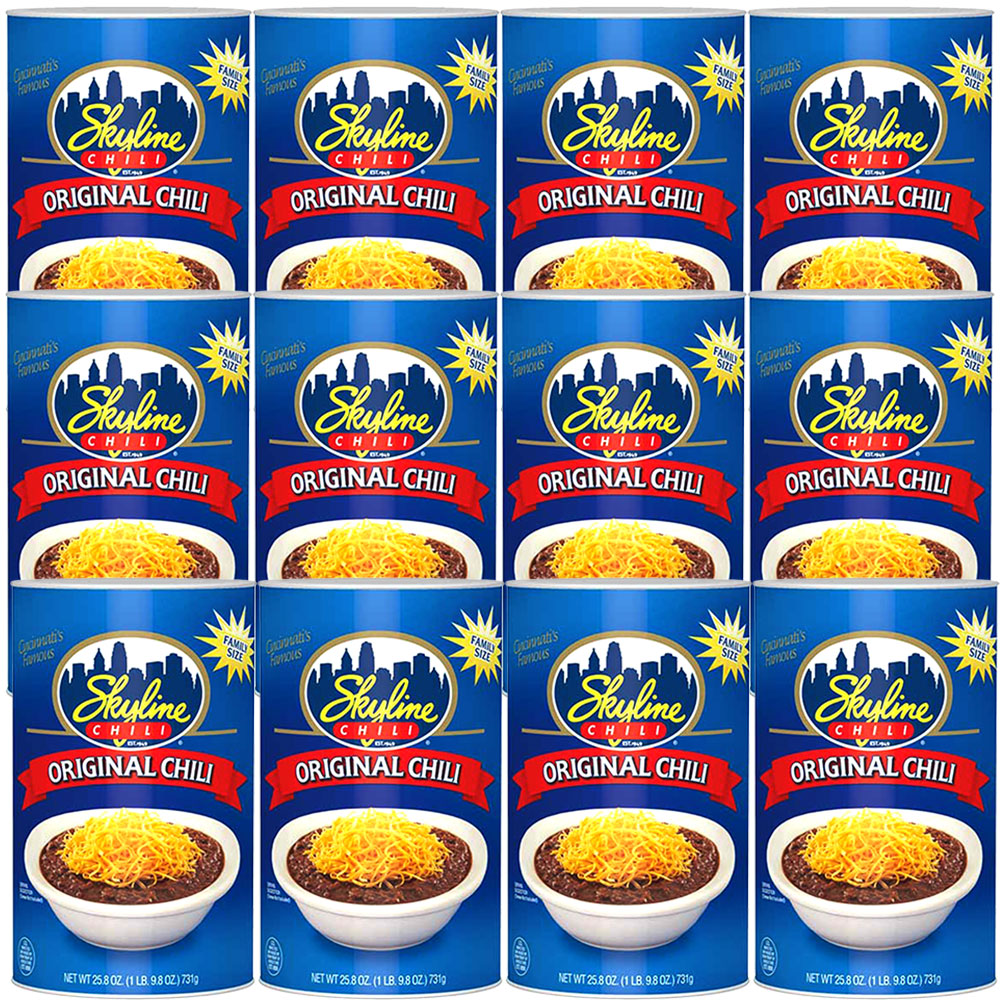 Skyline Original Chili 25.8oz Can 12pk