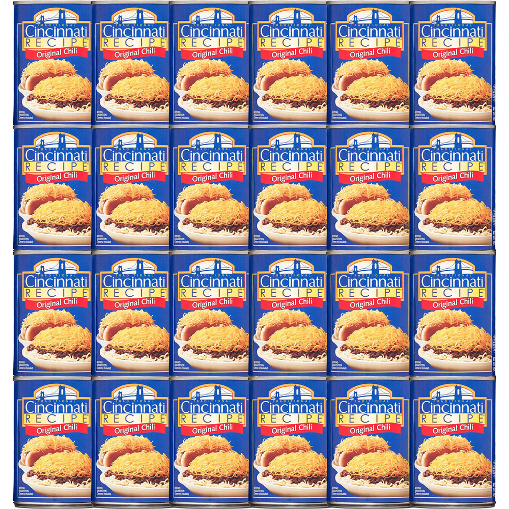 Cincinnati Recipe Original Chili 15oz Can 24pk