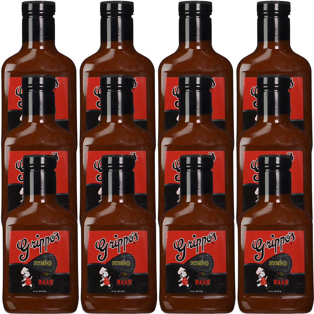 Grippo's BBQ Sauce 18.1oz 12pk