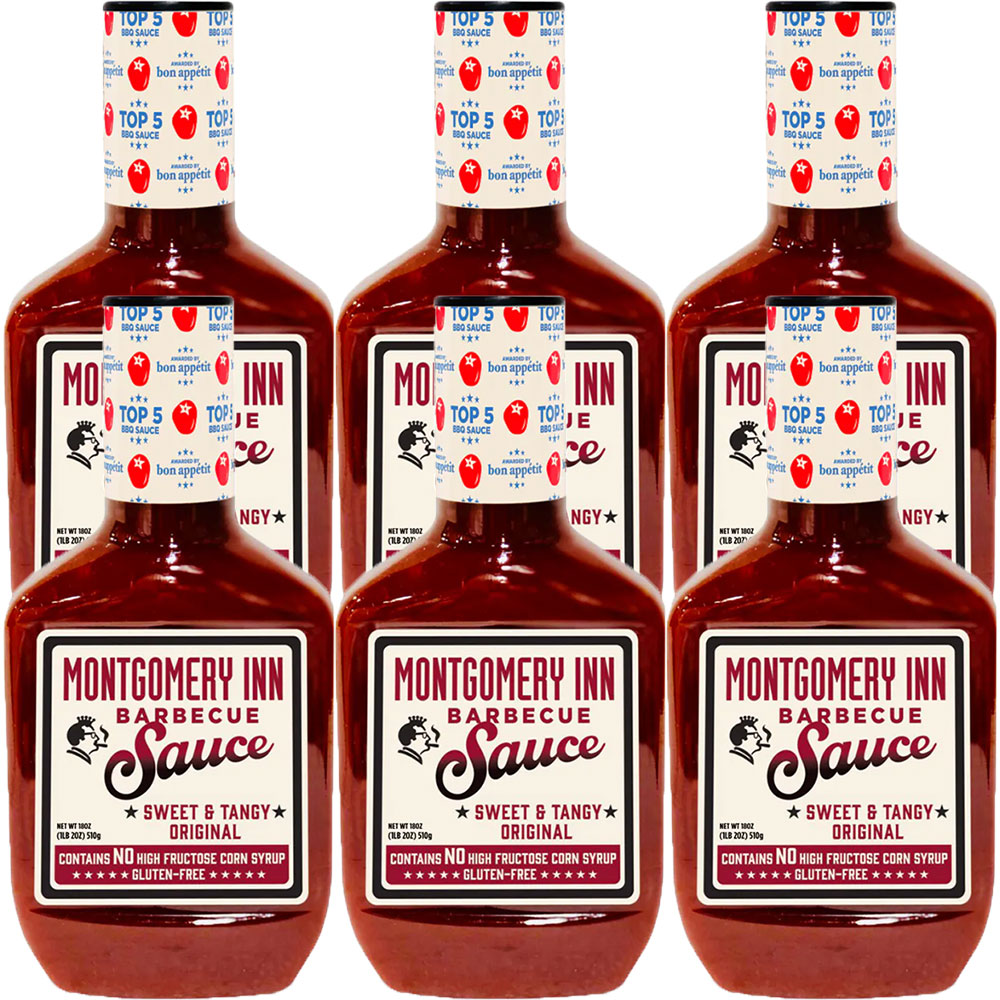 Montgomery Inn Barbecue Sauce 18oz 6pk