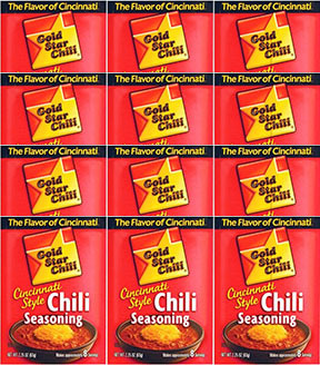 Gold Star Chili Chili Seasoning 12pk 