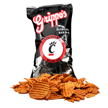 Grippos Bearcats BBQ 4.5oz Bag 