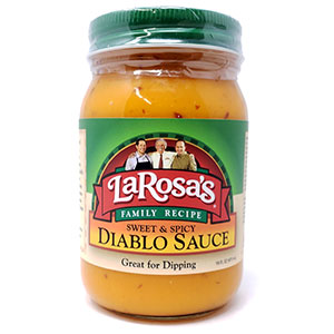 Larosas Sweet and Spicy Diablo Sauce 16oz Jar 