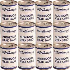 Worthmore Mushroom Steak Sauce 19.5oz Can 12pk