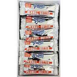 Papas Milk Chocolate Peanut Butter Bars 24ct Box