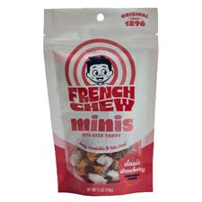 French Chew Minis Strawberry 5oz Bag