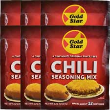 Gold Star Chili Chili Seasoning 6pk