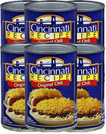 Cincinnati Recipe Original Chili 15oz Can 6pk