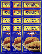 Cincinnati Recipe Chili Mix 2.25oz 12pk