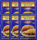 Cincinnati Recipe Chili Mix 2.25oz 6pk