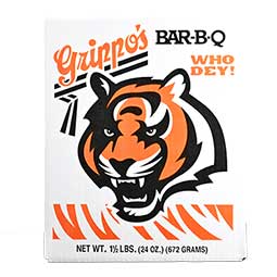 Grippos BBQ Potato Chips Limited Edition Bengals Box 1.5lb