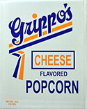 Grippos Cheese Flavored Popcorn 1lb Box 