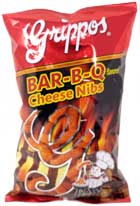 Grippos BBQ Cheese Nibs 5oz Bag 12pk