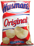 Husman's Plain Potato Chips 1oz Bags 42pk 