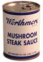 Worthmore Mushroom Steak Sauce 19.5 Oz 6pk 