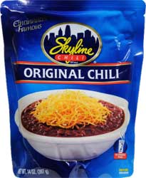 Skyline Original Chili Microwavable Pouch 14 oz 3pk 