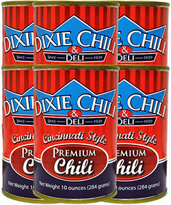 Dixie Chili 10oz Can 6pk 