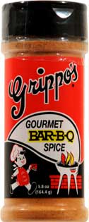 Grippos Gourmet BBQ Spice 5.8oz 