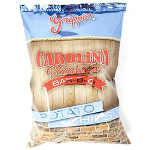 Grippos Carolina Classic BBQ 8oz Bag 12pk 