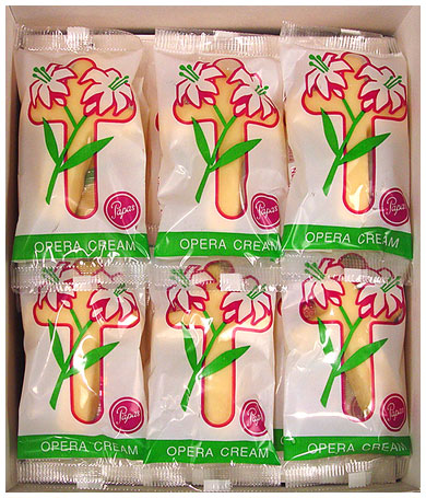 Papas White Chocolate Opera Cream Crosses 24CT Box 