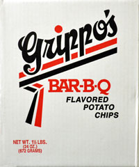 Grippos BBQ Potato Chips 1.5lb 